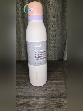 owala Insulated Water Bottle - Pastel Pink & Lavender